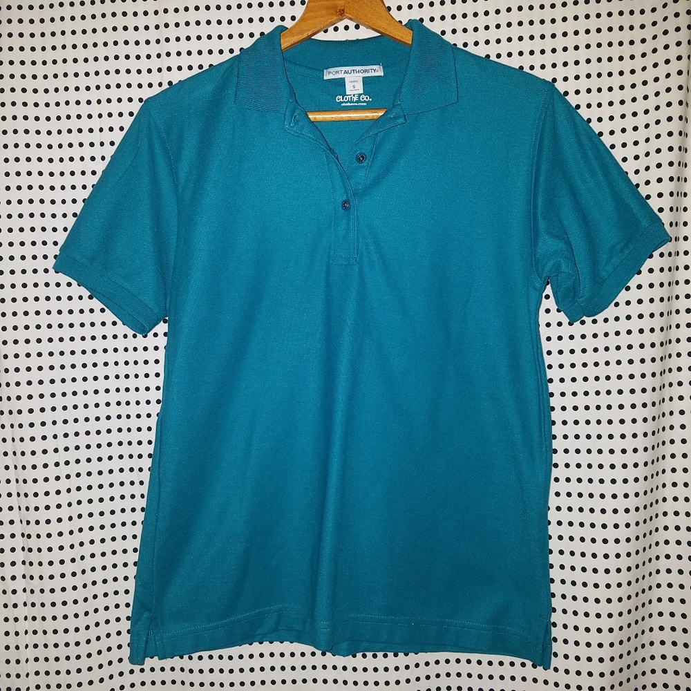 Ladies Teal Polo